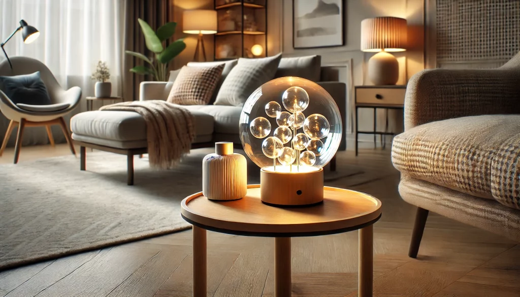 03 - Room With DIY Bubble Lights Create Personal Touch