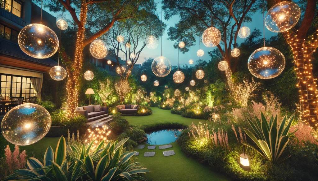06 - Room With Fresh Garden Night With Magic Ideas
