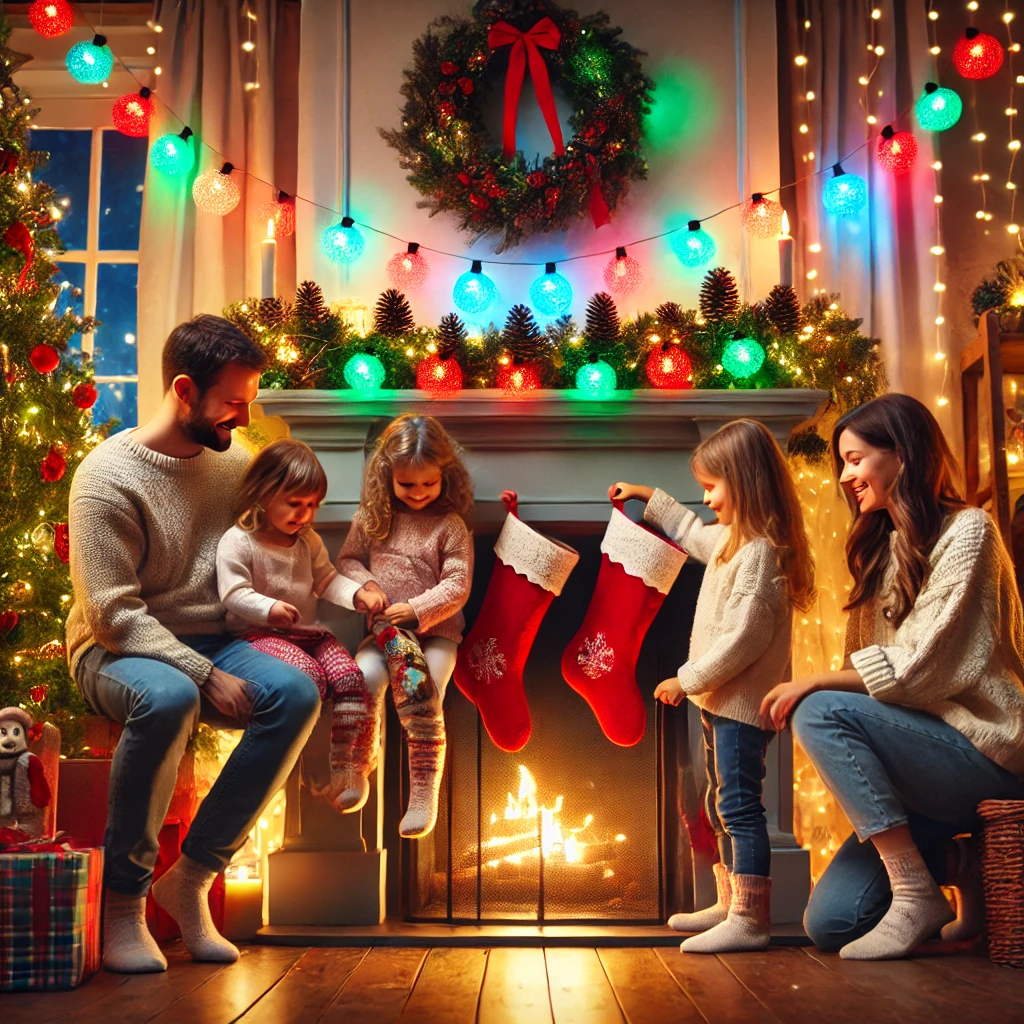 Christmas Celebration With Bubble Light Charm - 04