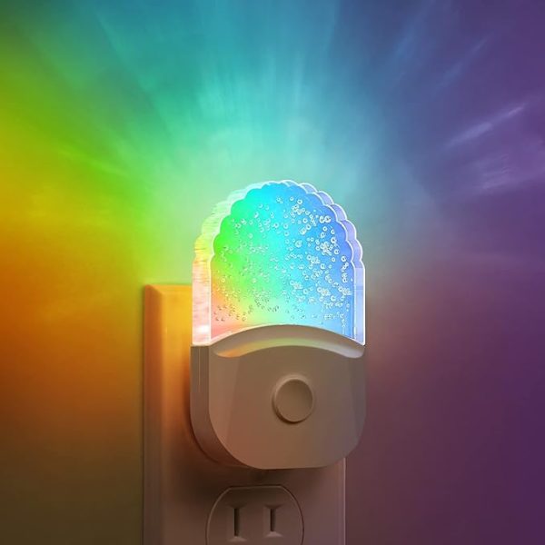 Color Changing Bubble LED Night Light for Bedrooms