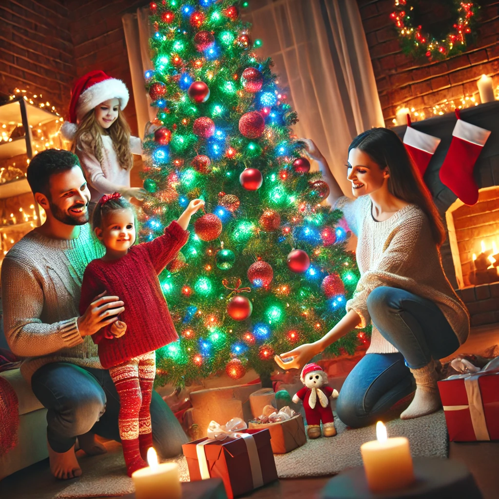 Illuminating Christmas With Bubble Light Makeover - 02