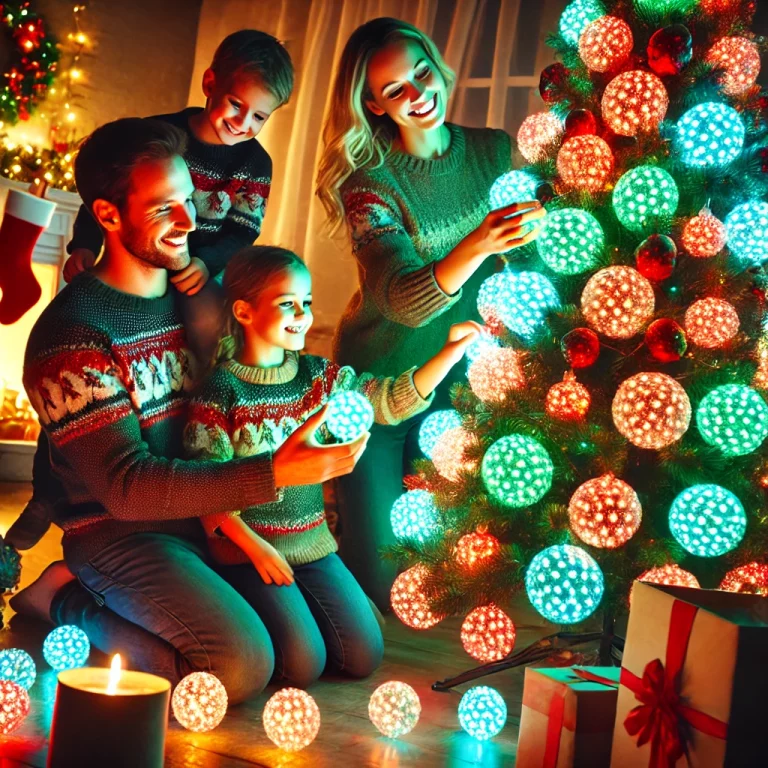 Illuminating Your Christmas With Bubble Light Ideas - 01