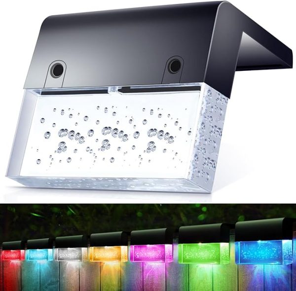 Super Bright LED Solar Fence Light For Outdoor