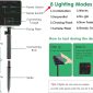 Waterproof Solar String Lights for Outdoor Warm Light 2